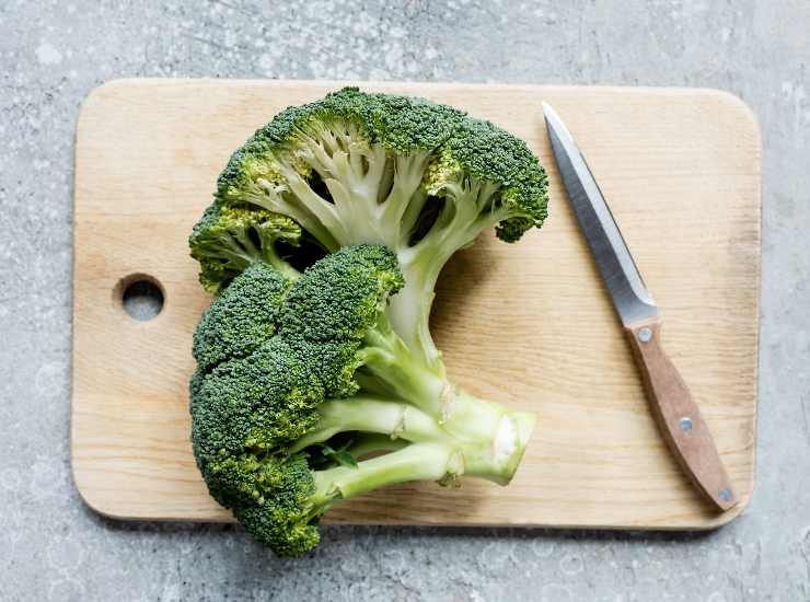lavare i broccoli in 5 minuti